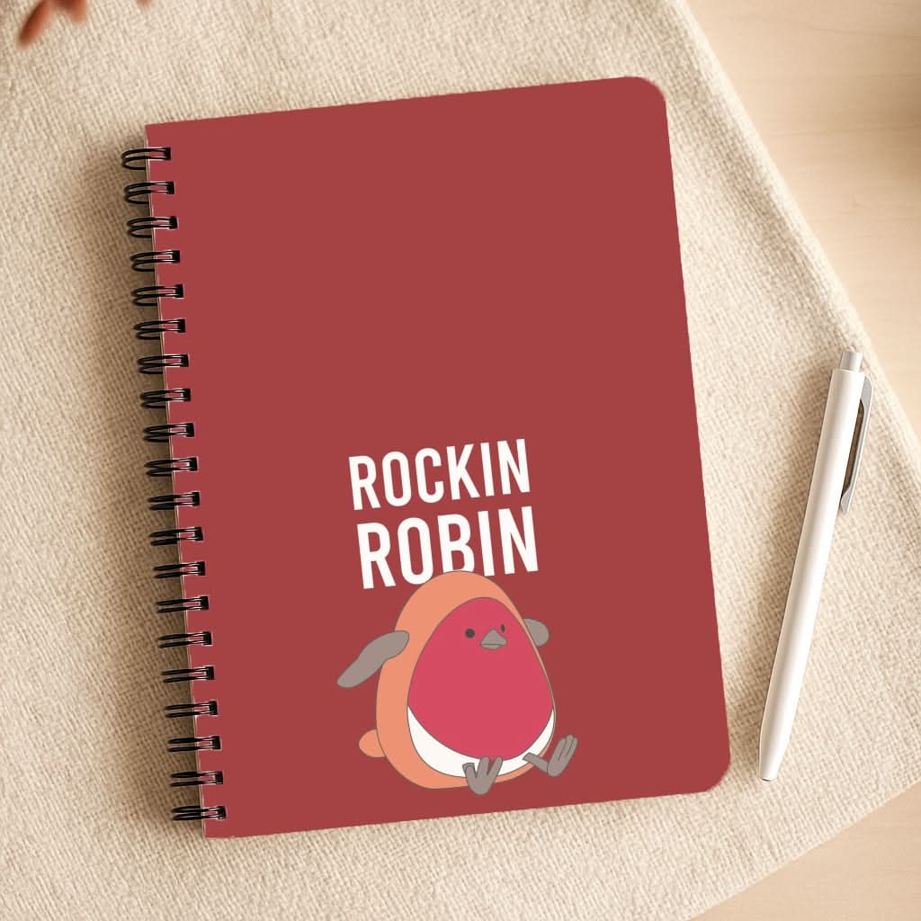 Rockin Robin Plush Notepad