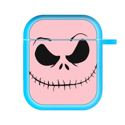 Pink Jack Skeleton AirPods Case