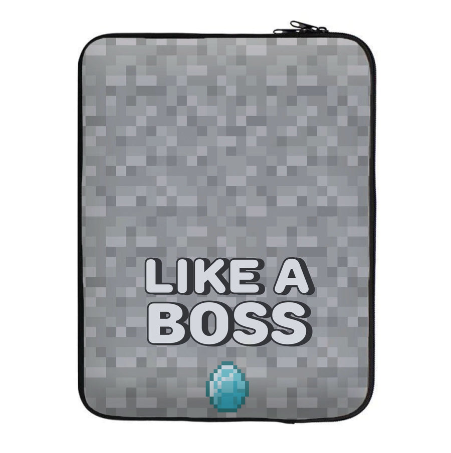 Like A Boss Laptop Sleeve