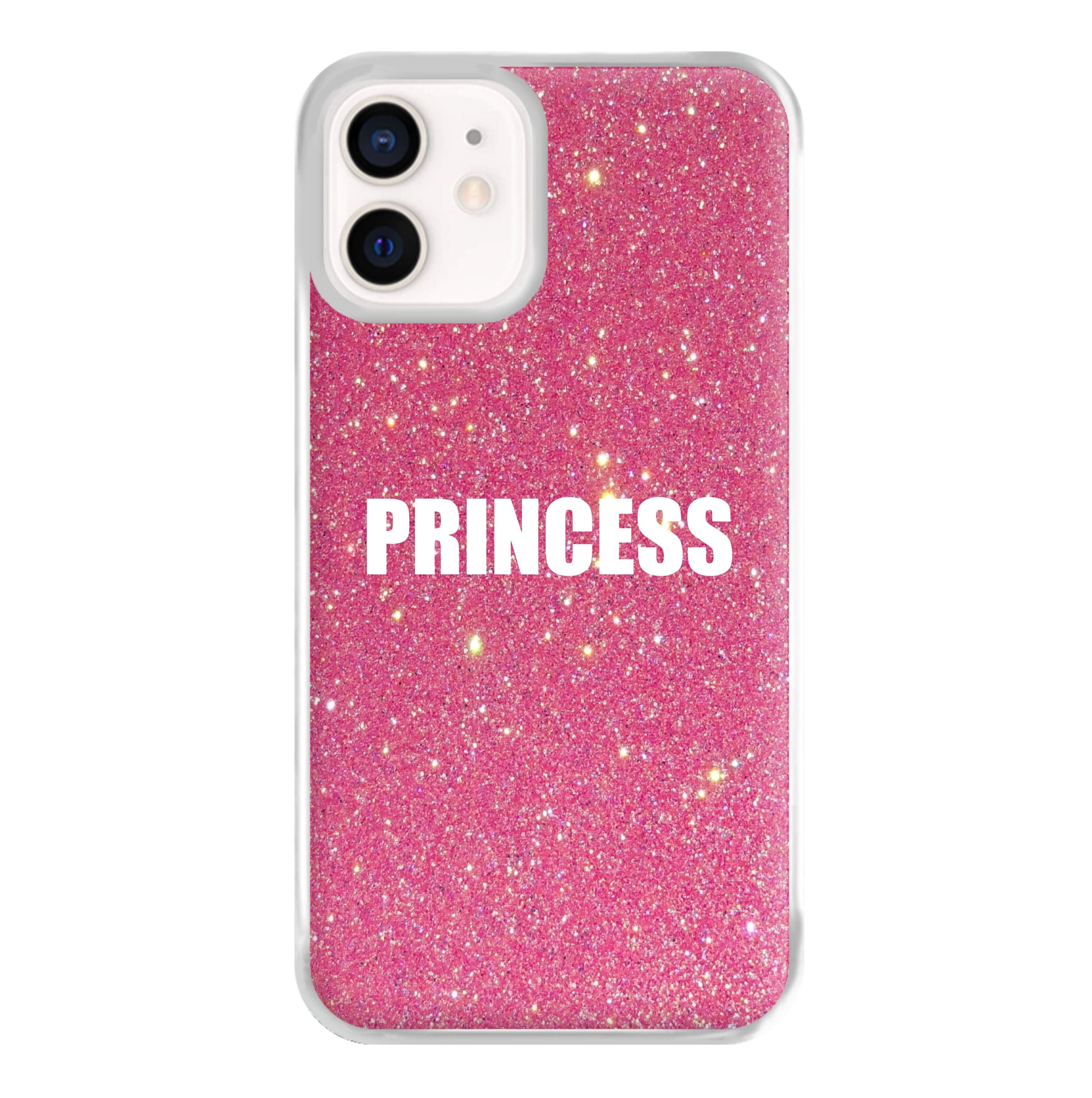 Glittery Pink Princess Phone Case