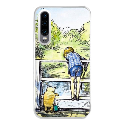 Winnie & Christopher Robin Phone Case