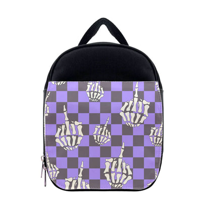 Purple Middle Finger Lunchbox