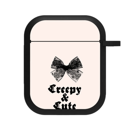 Creepy And Cute Coquette AirPods Case