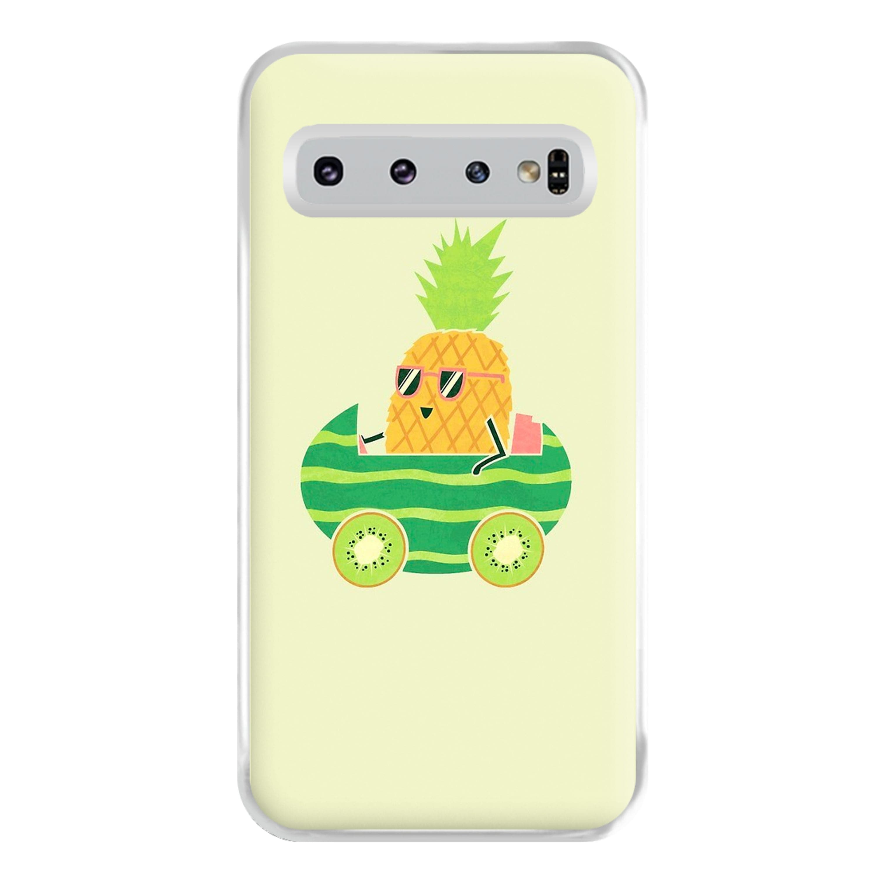 Summer Drive Pineapple Phone Case