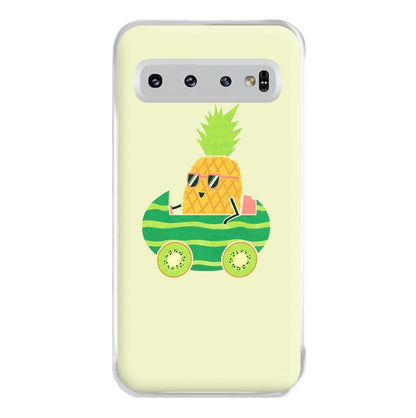 Summer Drive Pineapple Phone Case