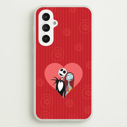 J And S Heart Galaxy S23FE Case