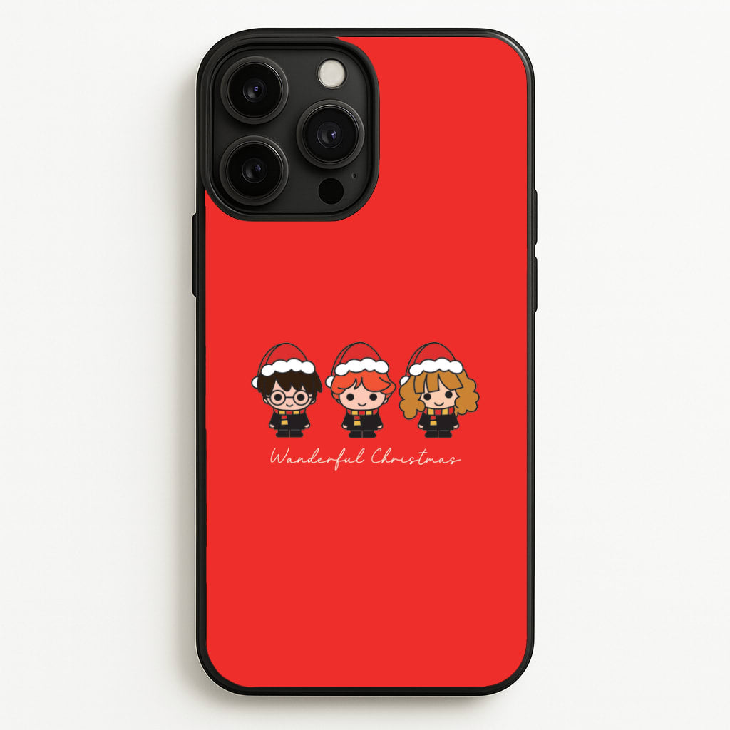 Wizards With Christmas Hats iPhone 13 Pro Max Case
