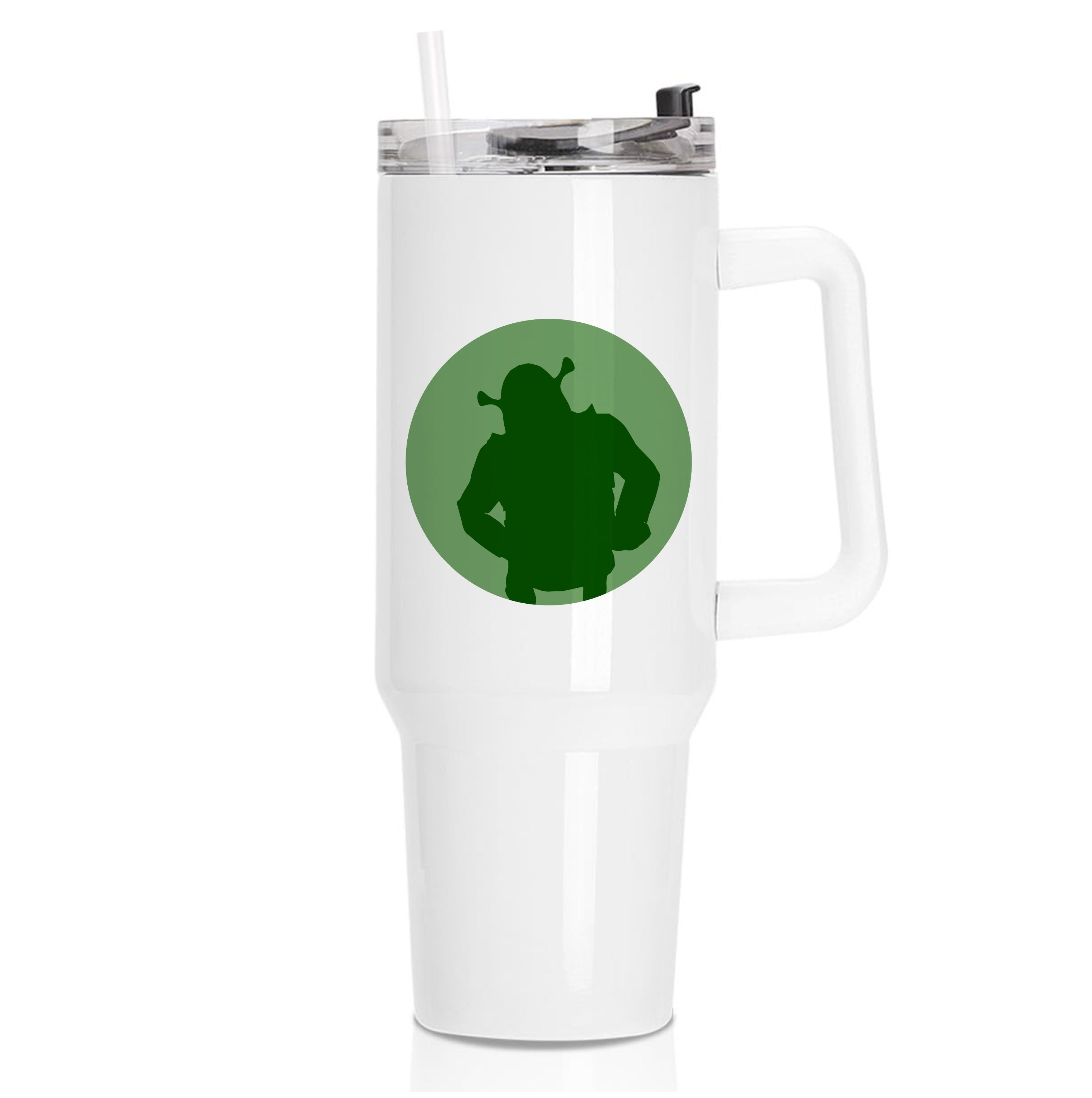 Green Ogre Outline Tumbler