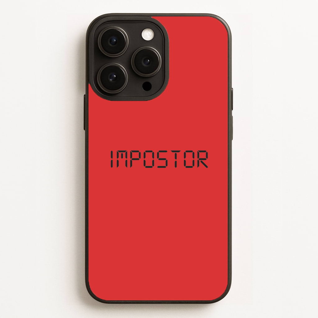 Imposter - Among Us Phone Case for iPhone, Samsung Galaxy and Google Pixel