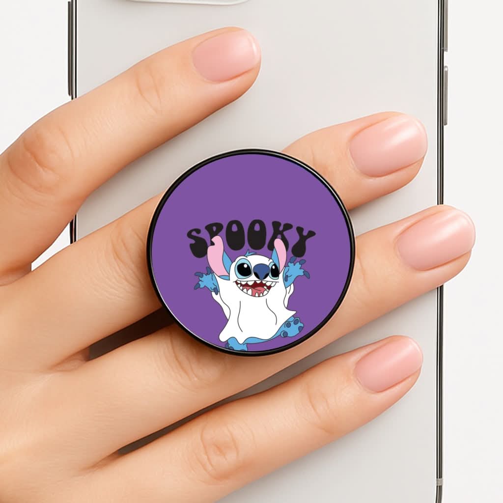 Spooky Cute Blue Alien FunGrip