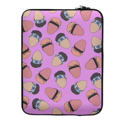 Johnny And LaRusso Collage Laptop Sleeve