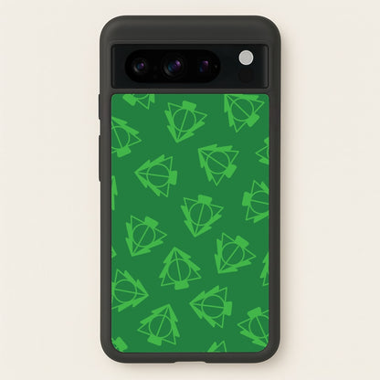 Christmas Tree Wizard Icon Pattern Google Pixel 8 Pro Case