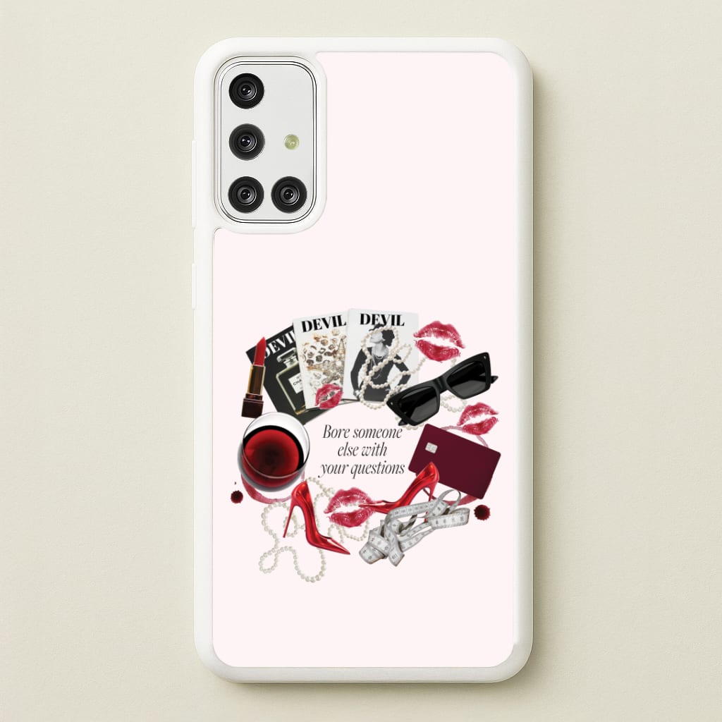 Bore Someone Else Galaxy A71 Case