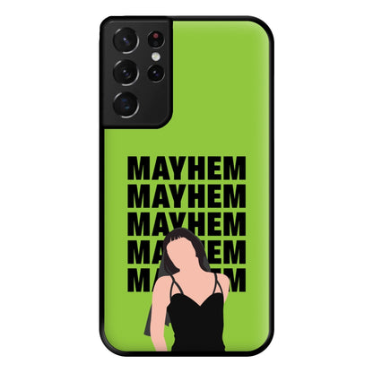 Neon Green Mayhem Galaxy S21 Ultra Case
