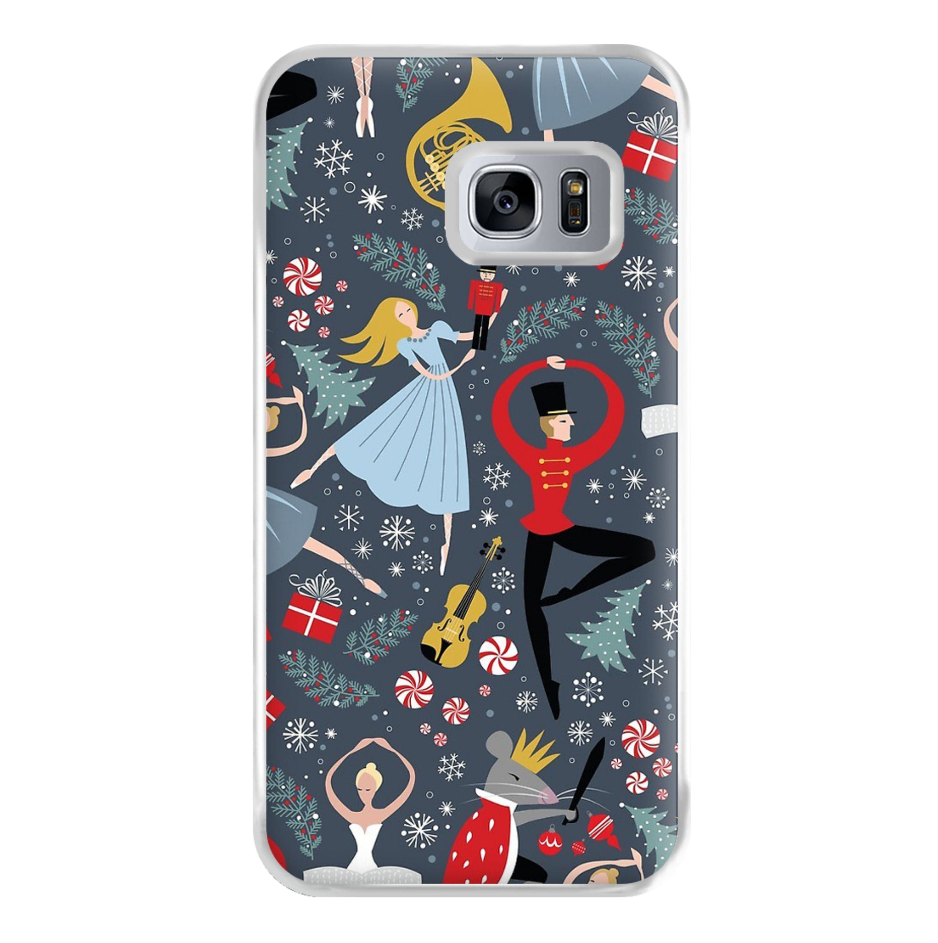 Nutcracker Ballet Pattern - Christmas Phone Case