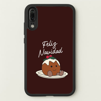 Christmas Pudding Plush Huawei P20 Case