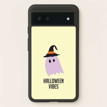 Purple Ghost Halloween Vibes Google Pixel 7a Case