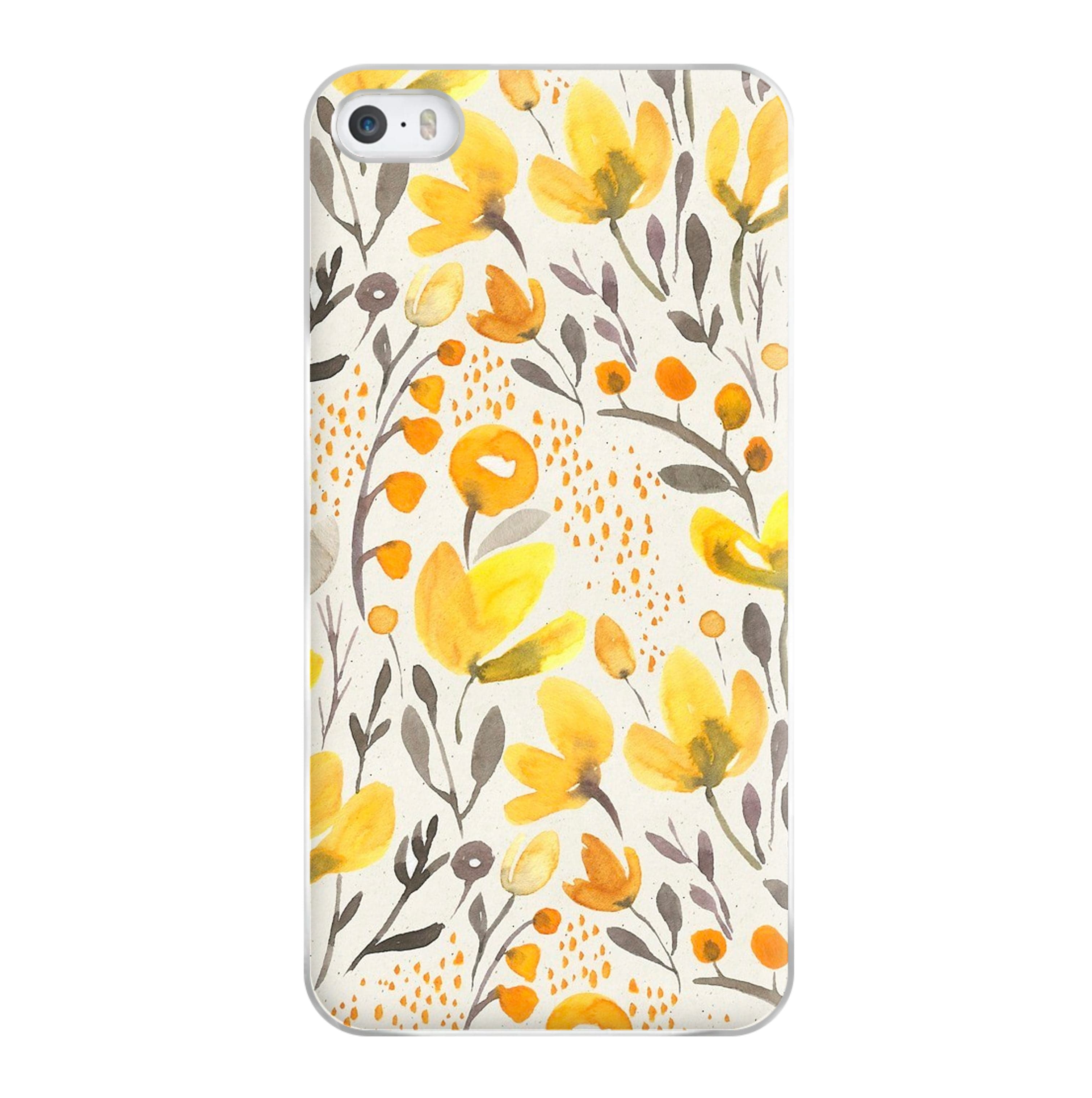 Yellow Field Floral Phone Case