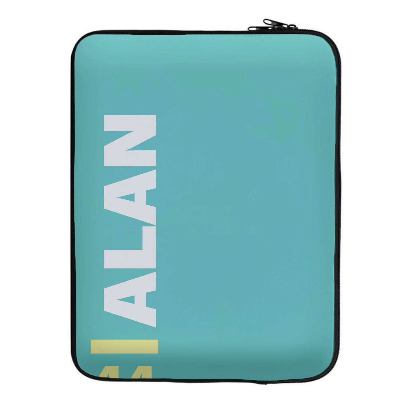 Personalised F1 Driver Blue Laptop Sleeve