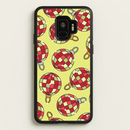 Disco Baubles Pattern Galaxy S9 Case