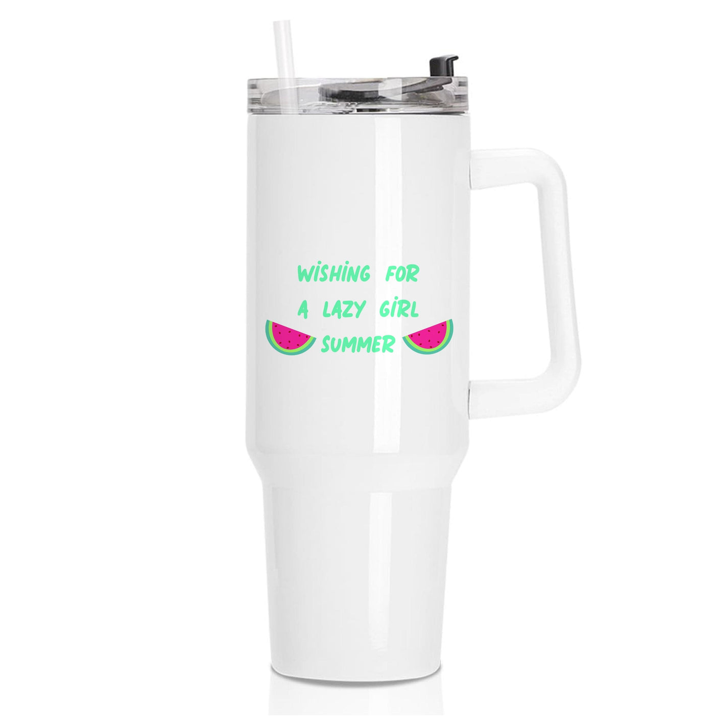Wishing For A Lazy Girl Summer - Summer Tumbler