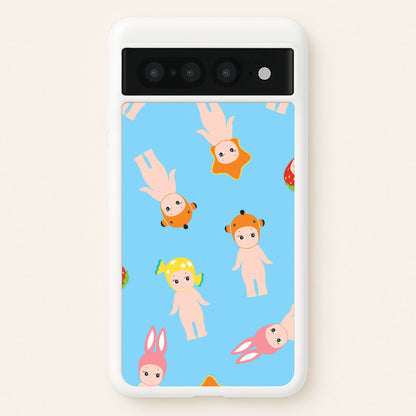 Angels Pattern Google Pixel 7 Pro Case
