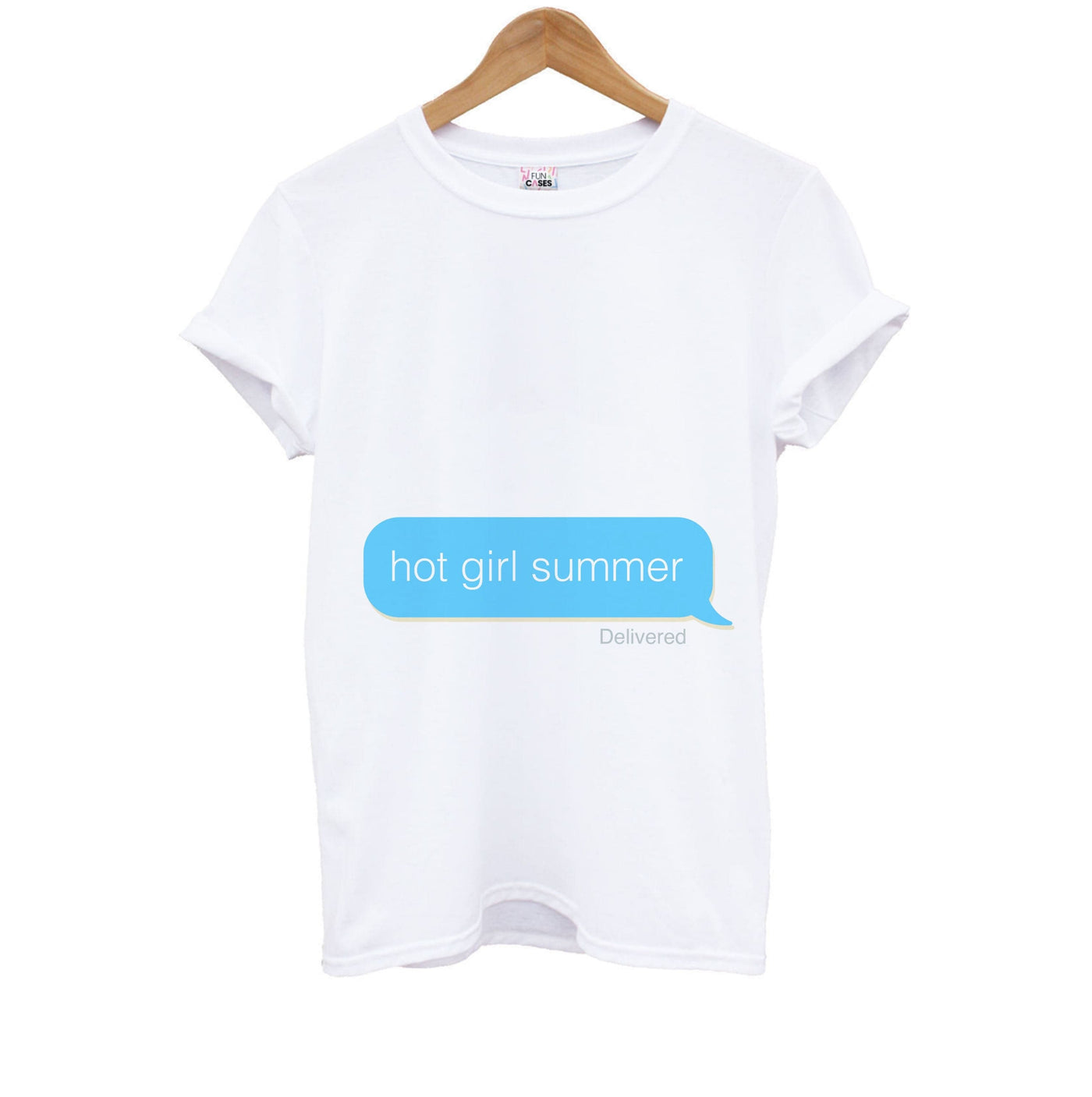 Hot Girl Summer Text - Summer Kids T-Shirt