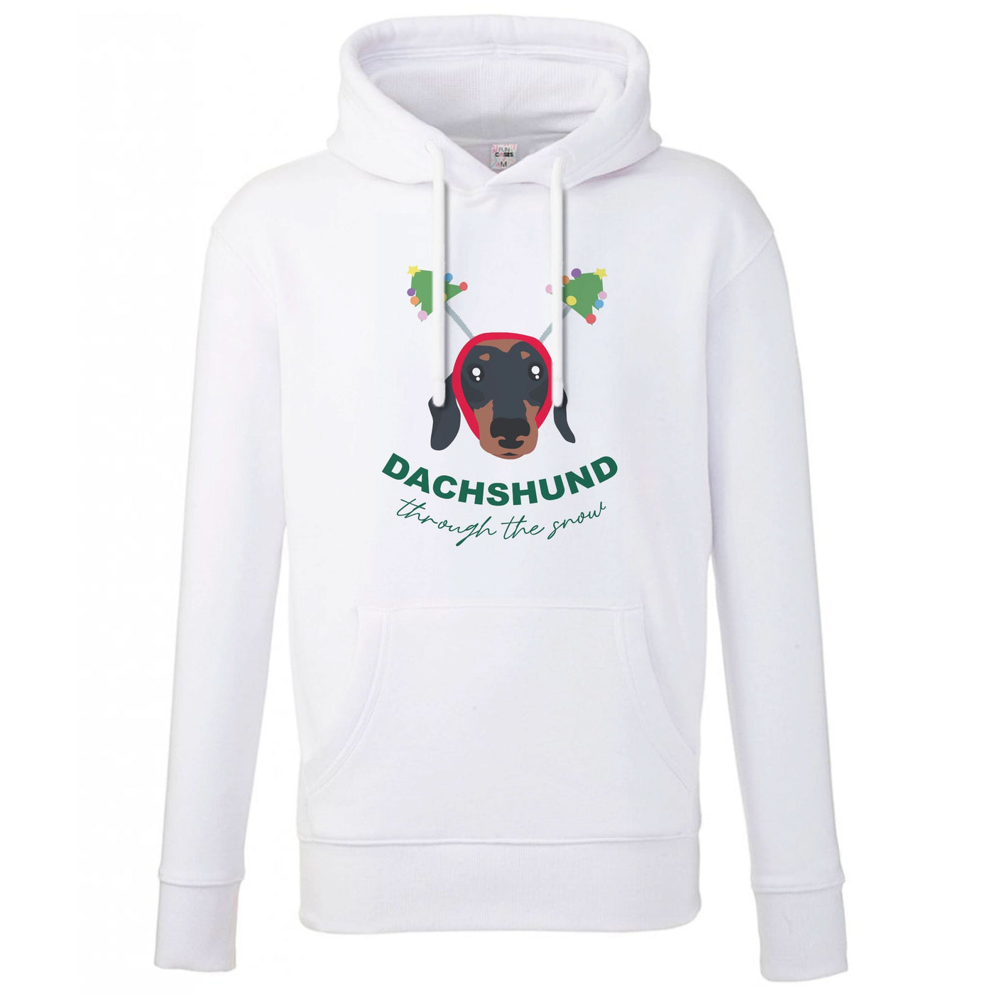 Dachshund Through The Snow Hoodie