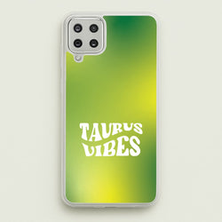 Taurus Vibes Gradient Zodiac Galaxy A12 Case