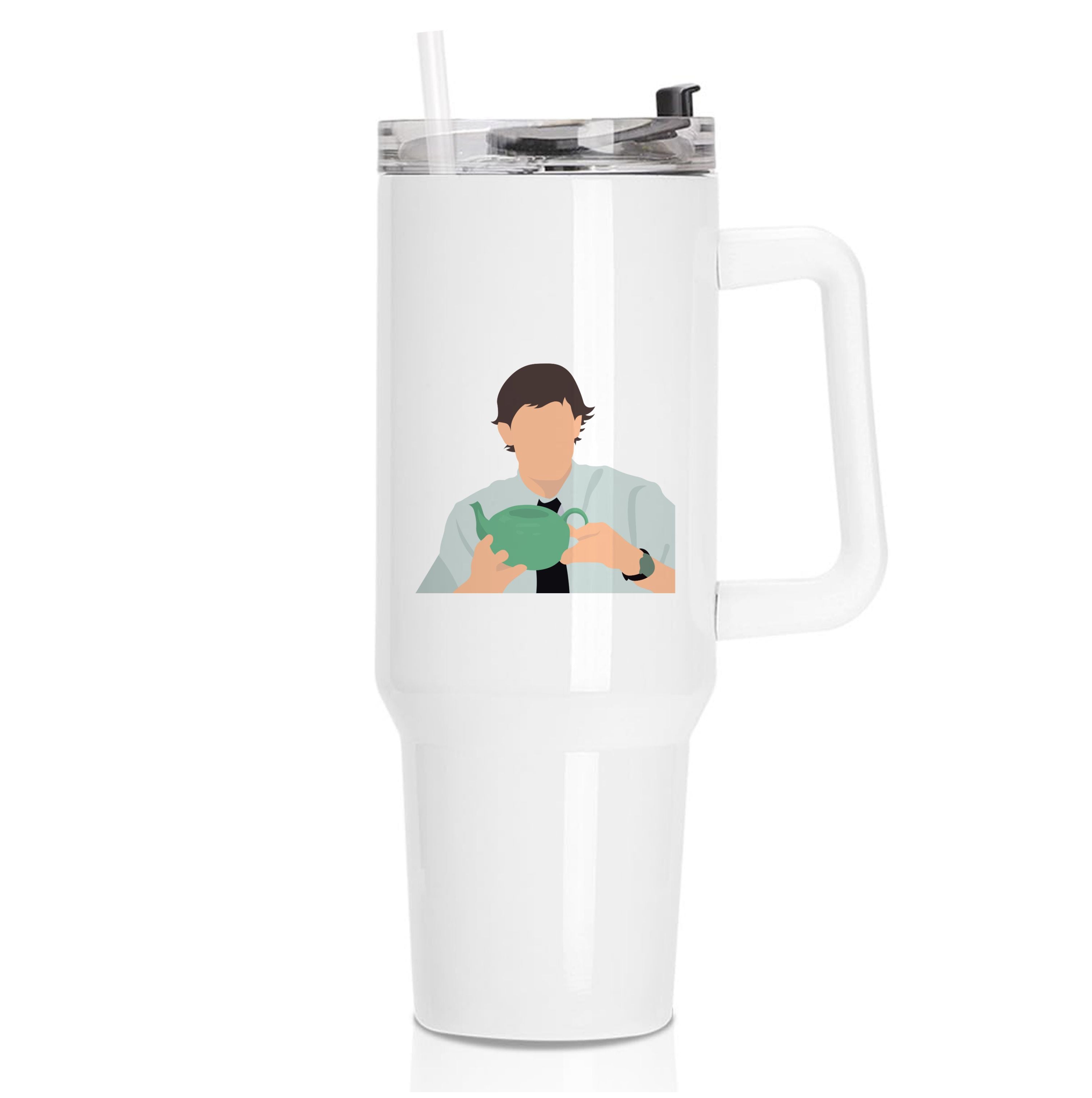 Jim's Tea Pot For Pam Tumbler