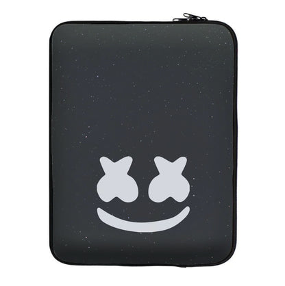 Black And White Helmet In Space  Laptop Sleeve