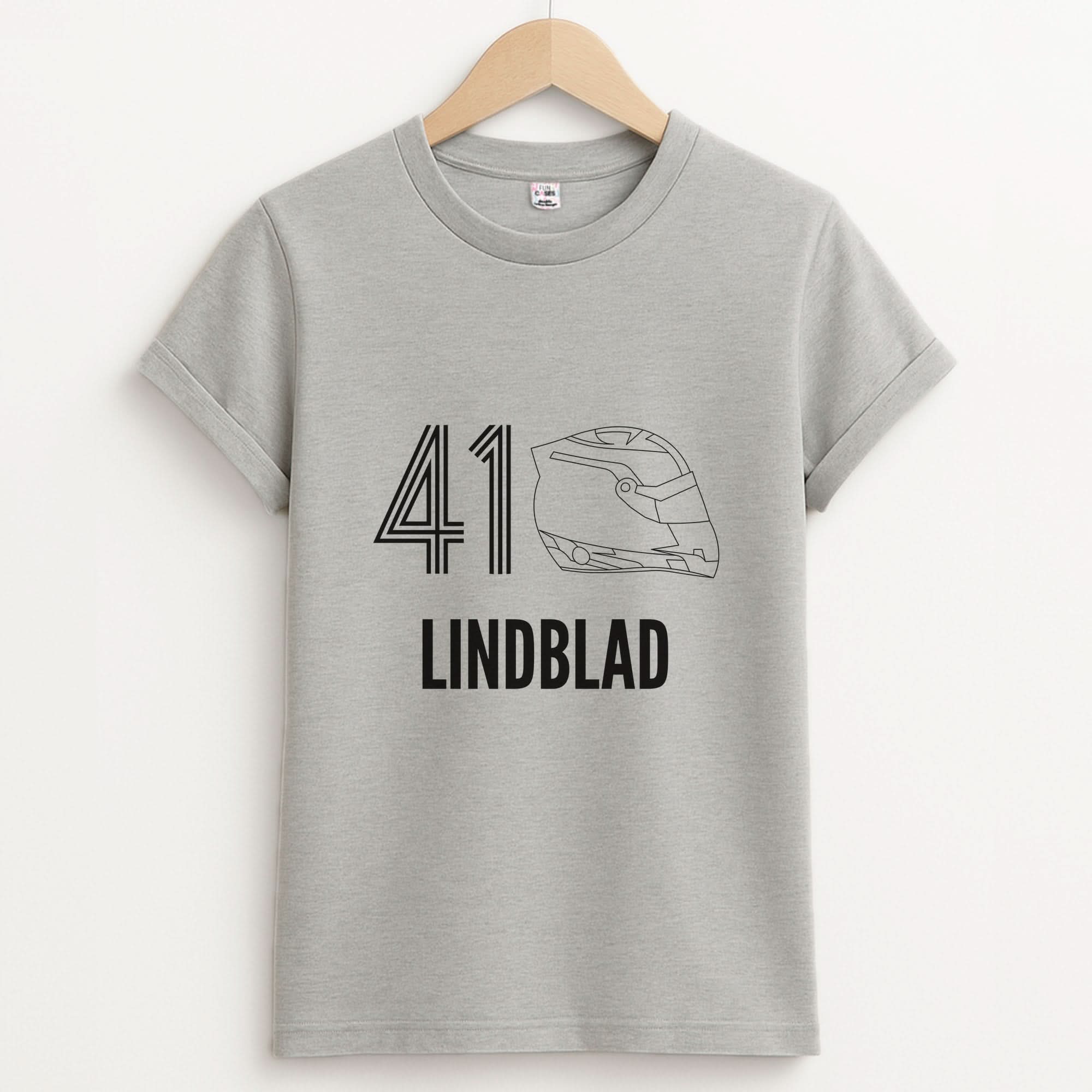 Lindblad Helmet 2026 Unisex Grey T-Shirt