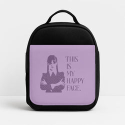 This Is My Happy Face Insulated Lunch Bag