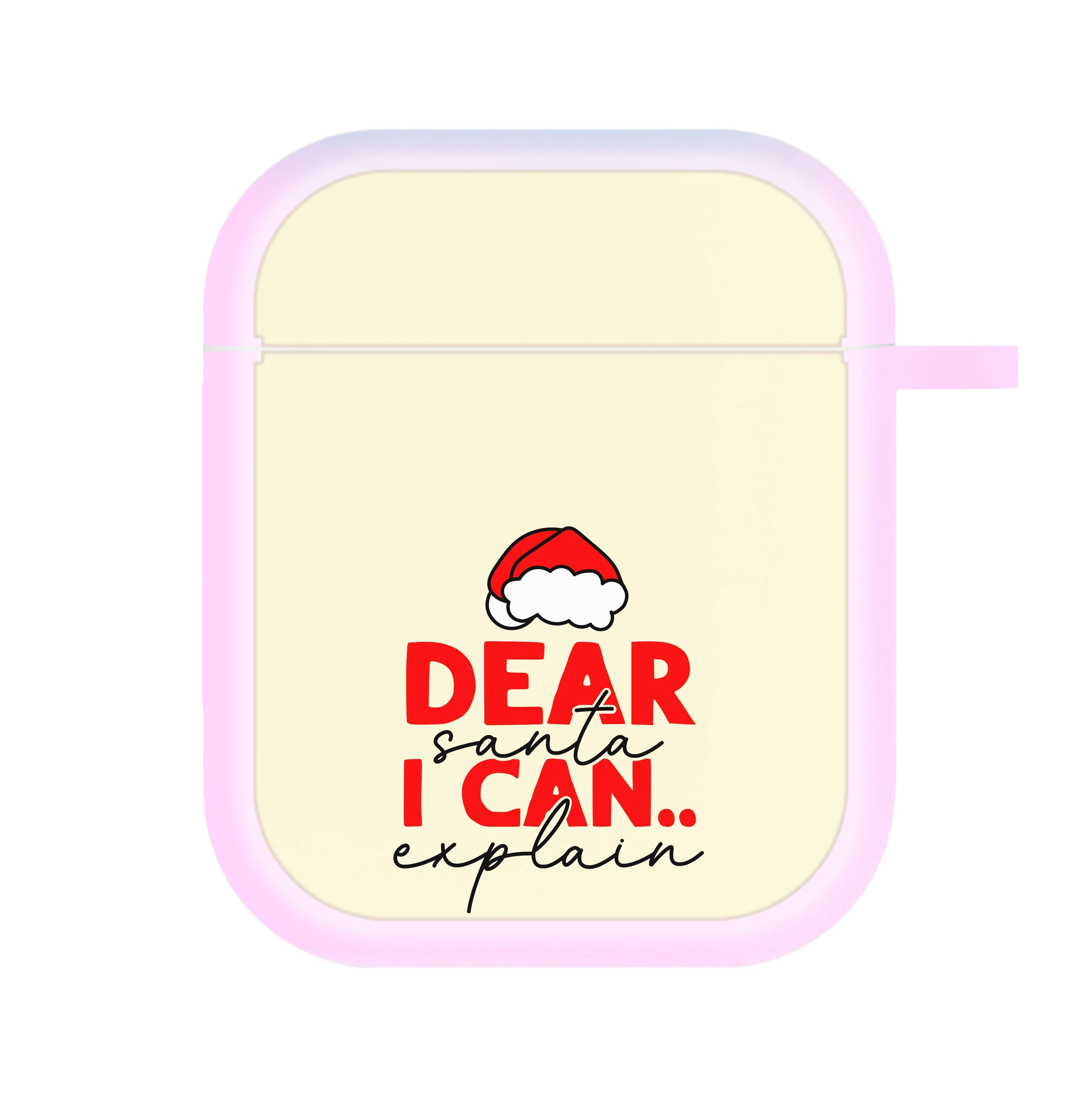 I Can Explain Santa AirPods Case