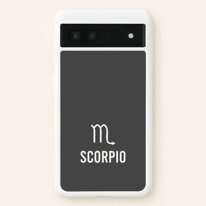 Scorpio Pastel Zodiac Google Pixel 7a Case