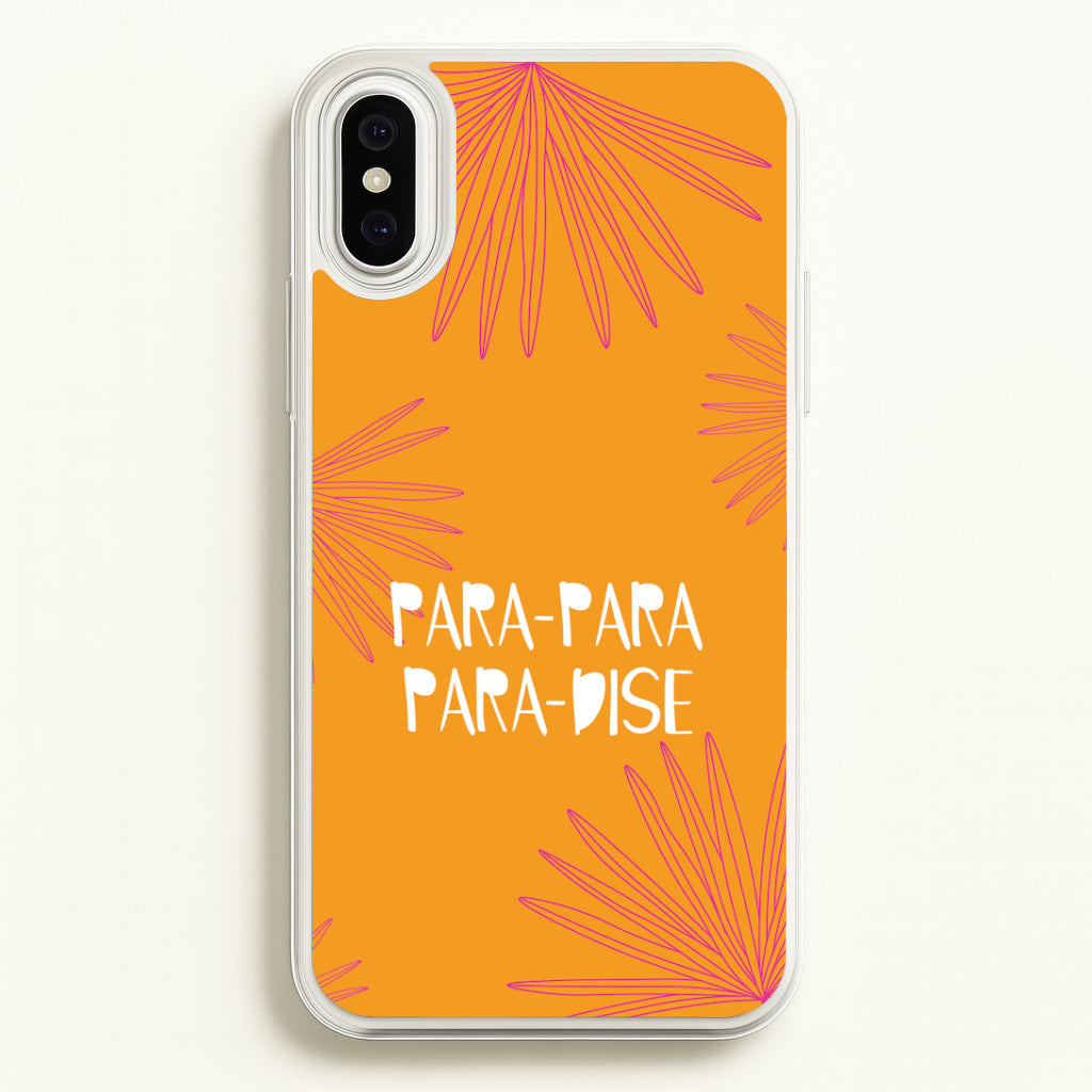 Paradise Lyrics iPhone XS Max Case