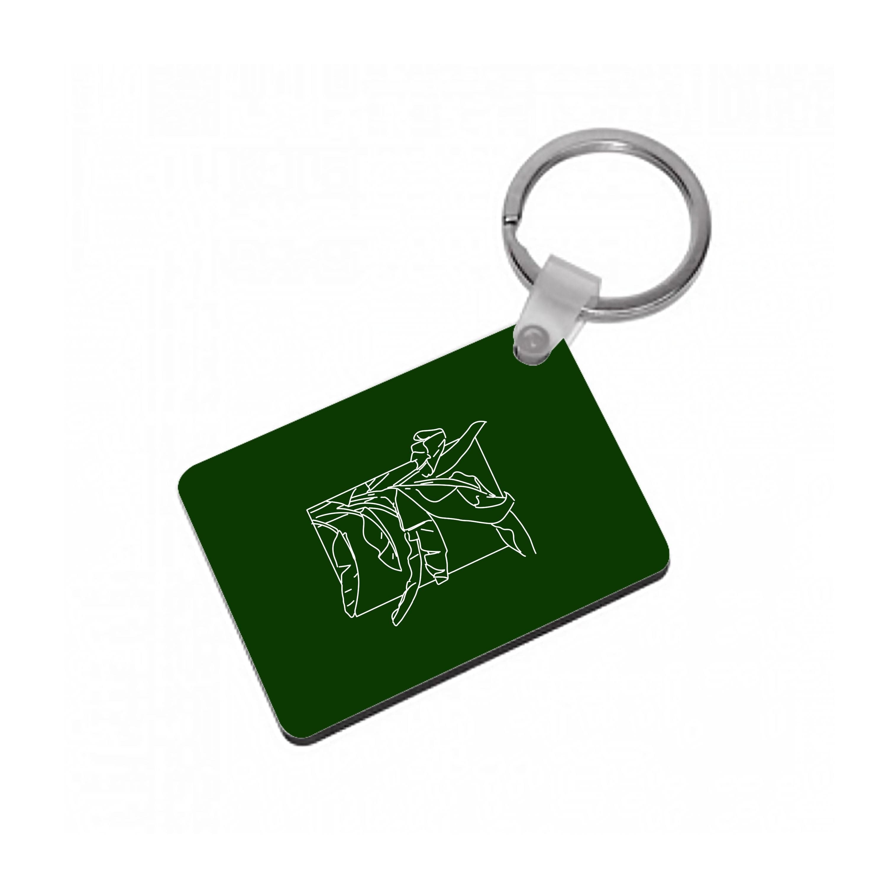 Green Leaf - Foliage Keyring