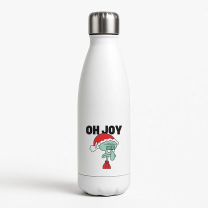 Oh Joy Cartoon Squid White Water Bottle
