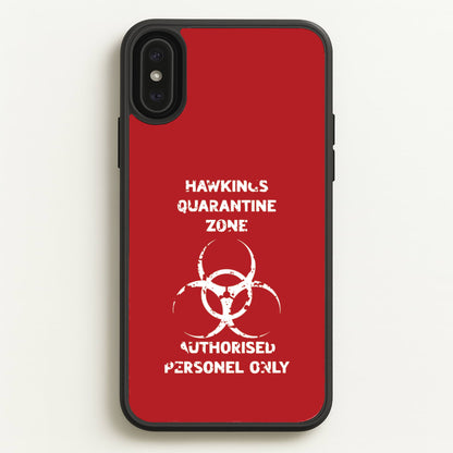 Hawkings Quarantine Zone iPhone XS Max Case