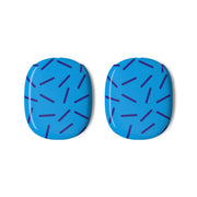 Blue Line Pattern - Eighties AirPods Max Case 3