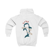 Emotional Support Shark Kids Hoodie 6