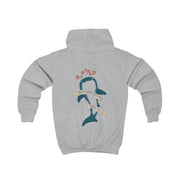 Emotional Support Shark Kids Hoodie 7