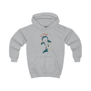 Emotional Support Shark Kids Hoodie 3