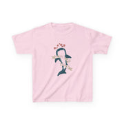 Emotional Support Shark Kids T-Shirt 5