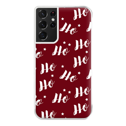 Ho Ho Ho Christmas Pattern Phone Case