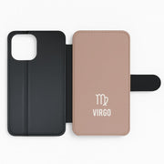 Virgo Pastel Zodiac Flip / Wallet Phone Case 2