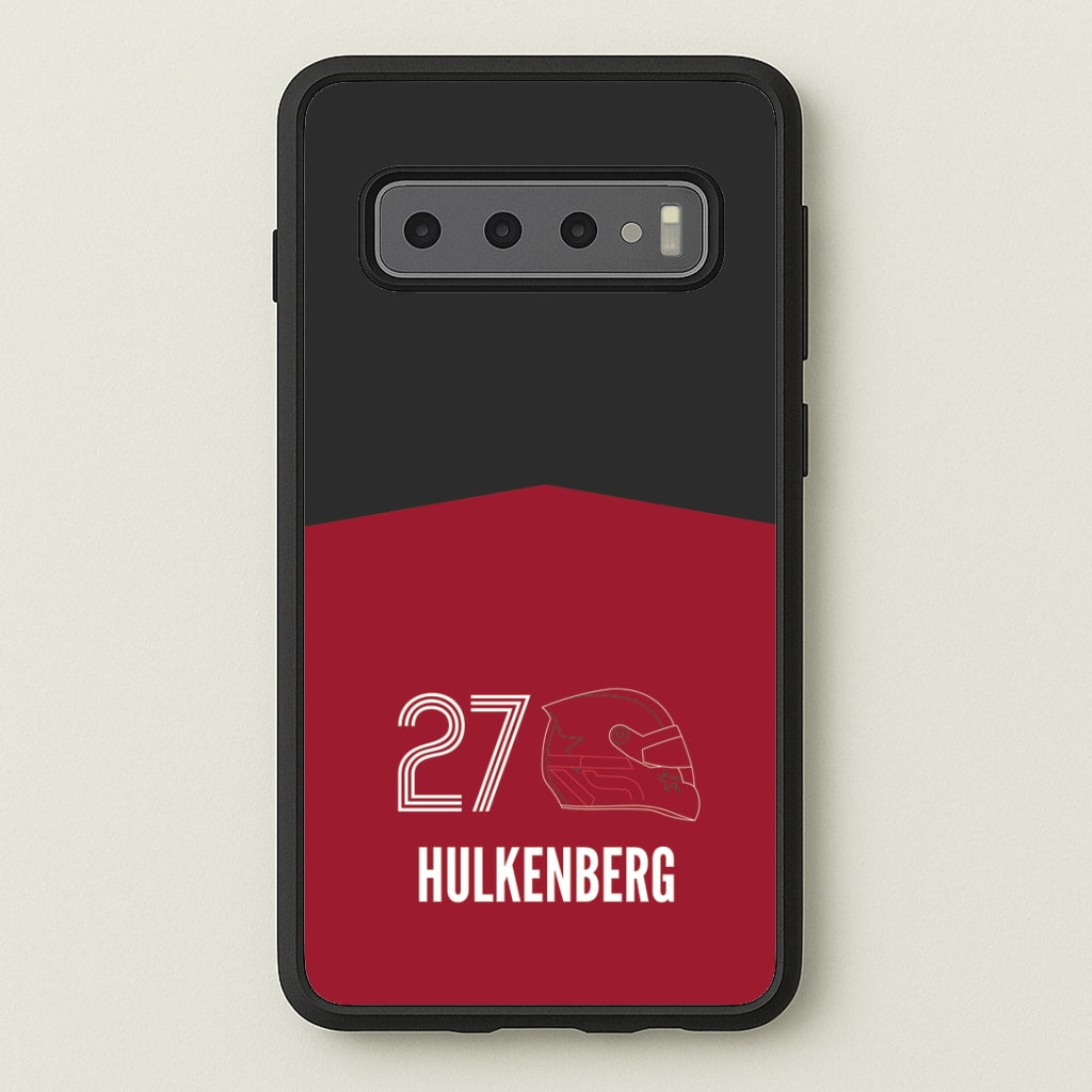 Hulkenberg Helmet 2026 Galaxy S10 Plus Case