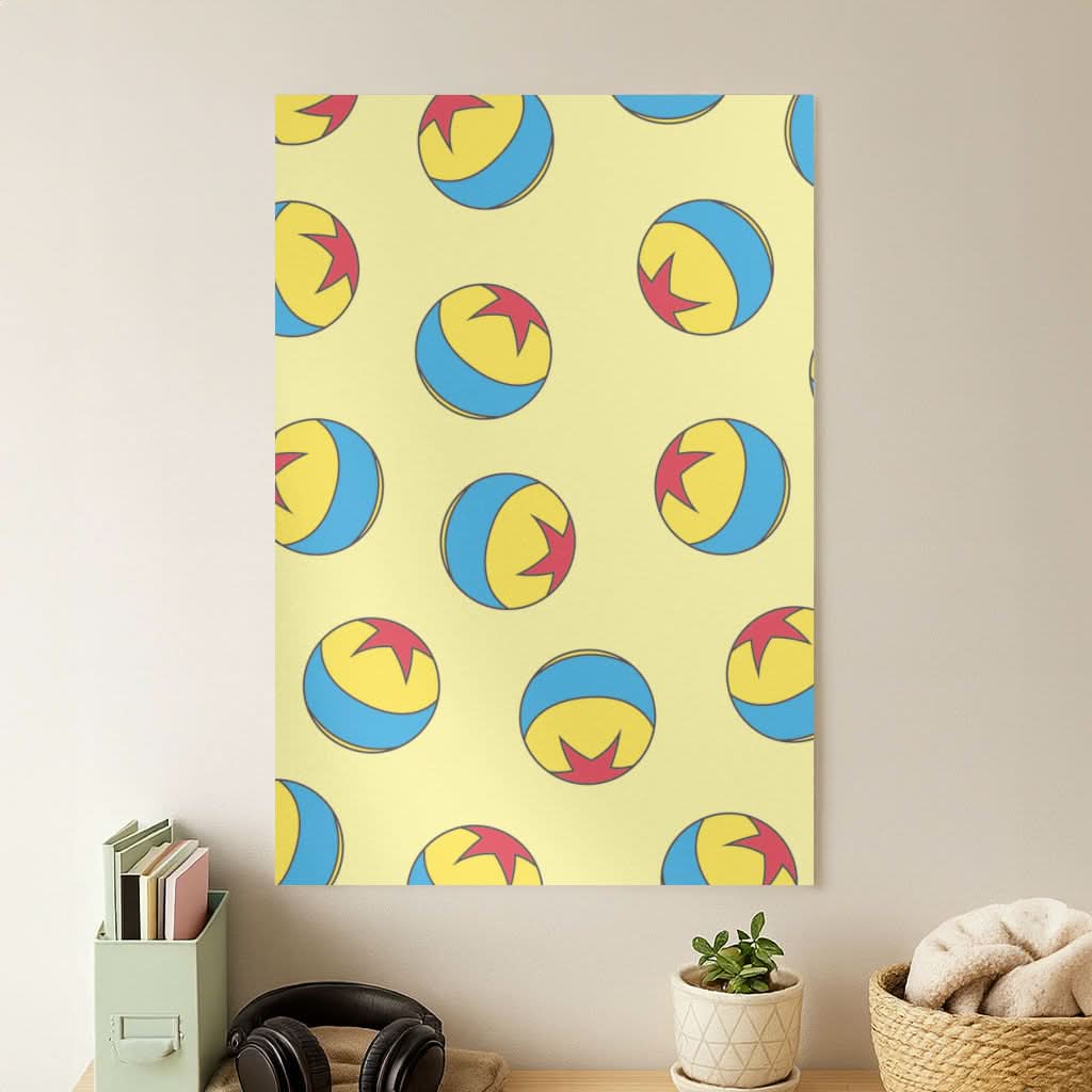 A Story Of Toys Ball Pattern Poster