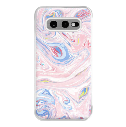 Pink Marble Swirl Phone Case