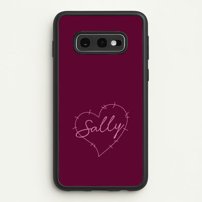 Stitched Heart Sally Galaxy S10e Case
